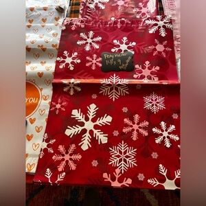Snowflake Poly mailers 15 bags